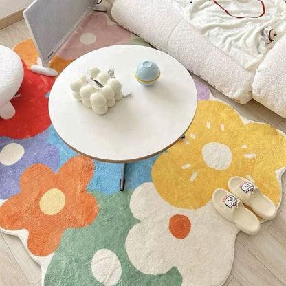 BowLift | Wildflower Meadow Area Rug with Nature-Inspired Design