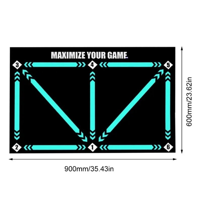 Junior Soccer Skills Trainer Mat - Improve Soccer Skills at Home