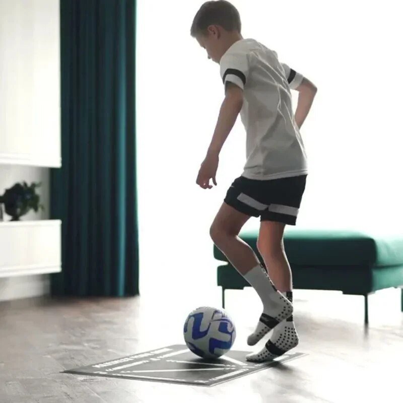 Junior Soccer Skills Trainer Mat - Improve Soccer Skills at Home