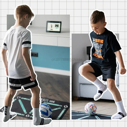 Junior Soccer Skills Trainer Mat - Improve Soccer Skills at Home