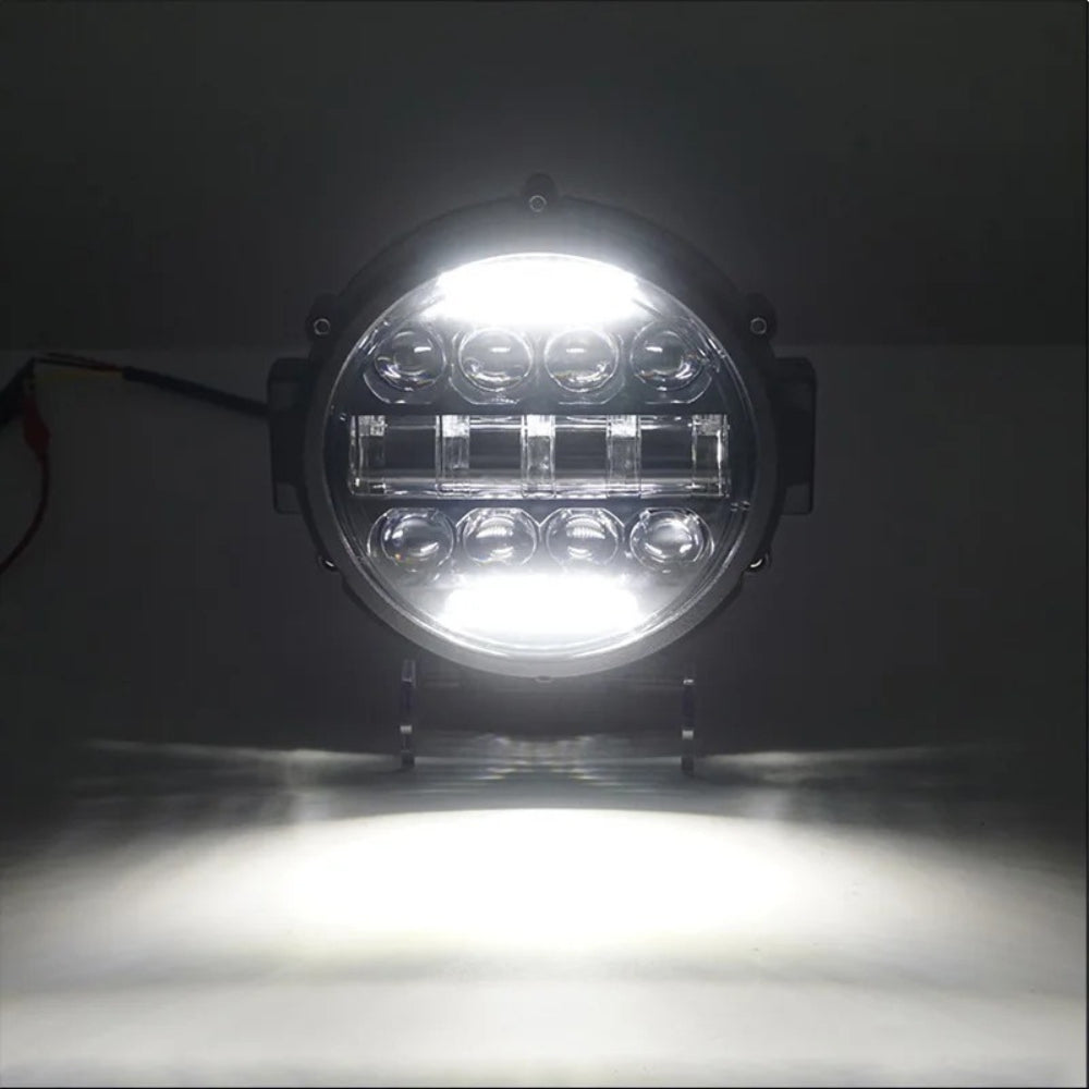 Skanto | High Power LED Driving Light 7" | Long Range Car & 4x4 Spotlight