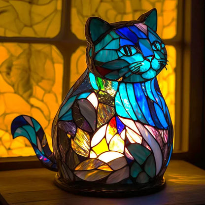 Skanto | Sculptural Glass Lamp with Animal Motifs in Subtle Light