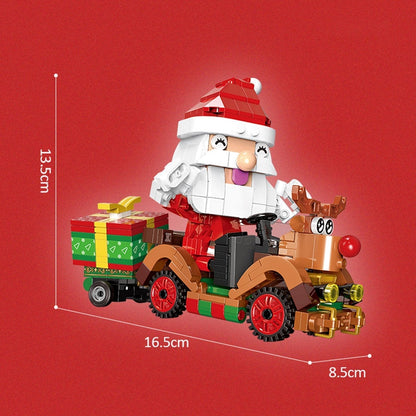 Skanto | Christmas Village Rotating Mechanics Building Set