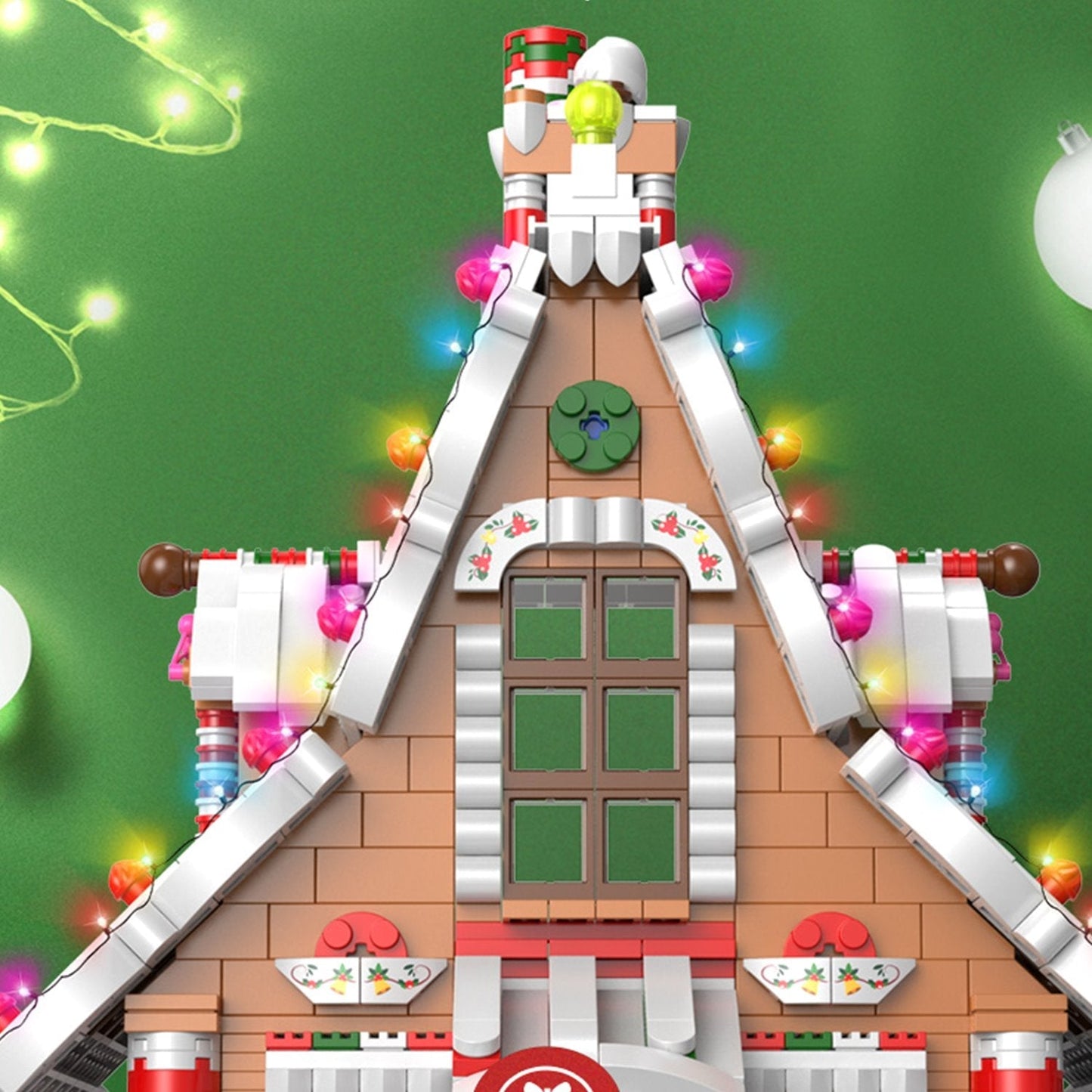Skanto | Christmas Village Rotating Mechanics Building Set