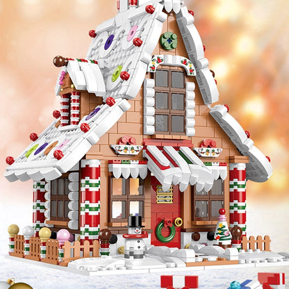 Skanto | Christmas Village Rotating Mechanics Building Set