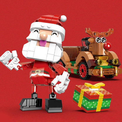Skanto | Christmas Village Rotating Mechanics Building Set