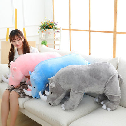 BowLift | Colorful Cuddly Rhino Plushies