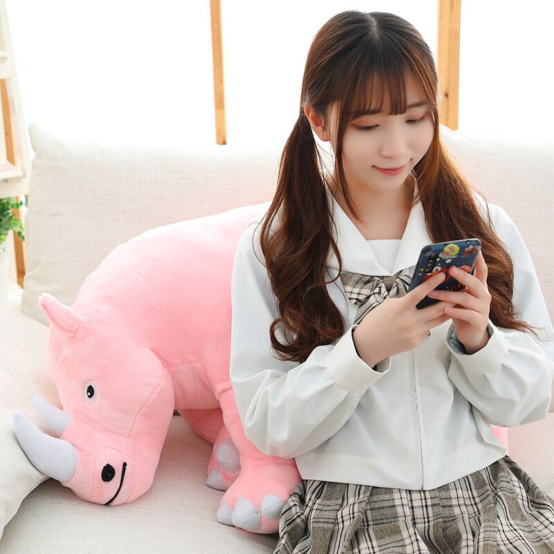 BowLift | Colorful Cuddly Rhino Plushies
