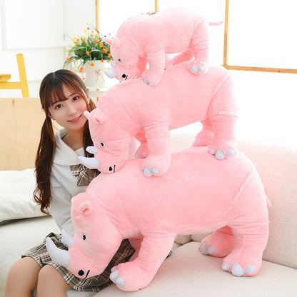 BowLift | Colorful Cuddly Rhino Plushies