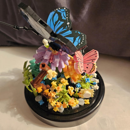 Brehn | Flowers Insects Butterfly Bee Nano Building Blocks