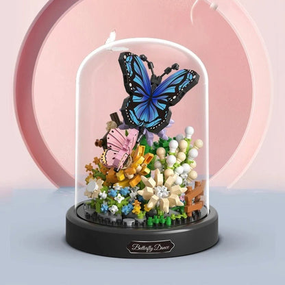 Brehn | Flowers Insects Butterfly Bee Nano Building Blocks