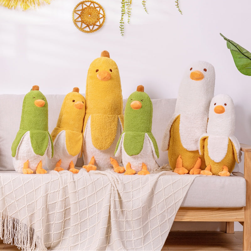 Skanto Skanto | Fluffy Banana Duck Crew Plushies