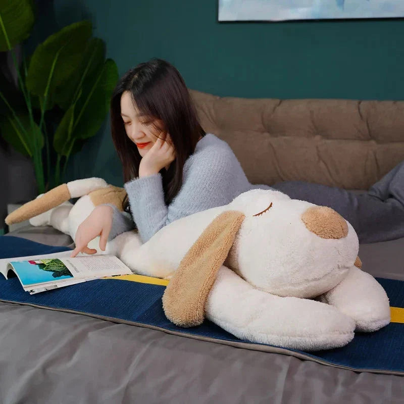 BowLift | Giant Long Fluffy Spotty Dog Plushies