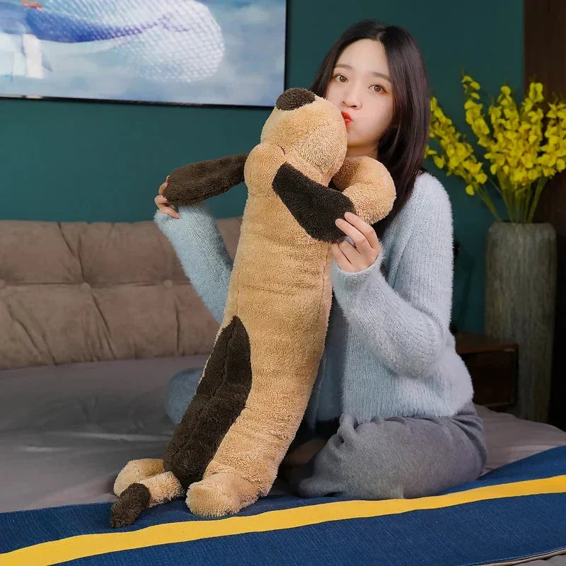 BowLift | Giant Long Fluffy Spotty Dog Plushies