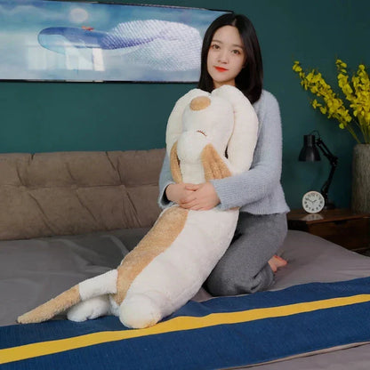 BowLift | Giant Long Fluffy Spotty Dog Plushies