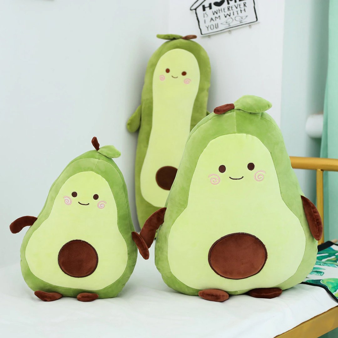 Skanto | Happy Green Avocado Plushie