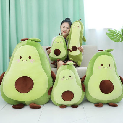 Skanto | Happy Green Avocado Plushie