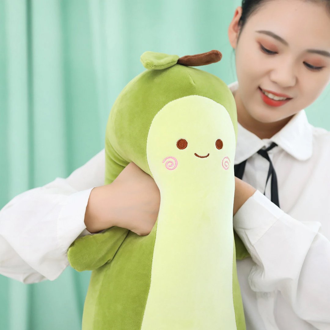Skanto | Happy Green Avocado Plushie