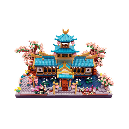 Skanto | Japanese Sakura Palace Shrine Nano Building Blocks