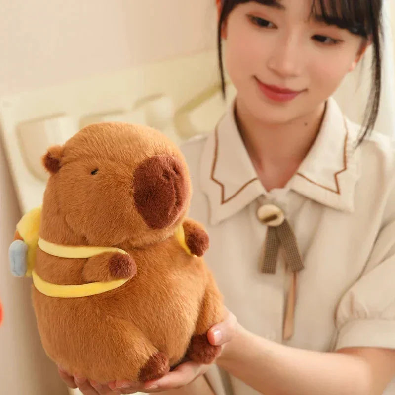 Brehn | Kawaii Capybara with Backpack Plush Collection