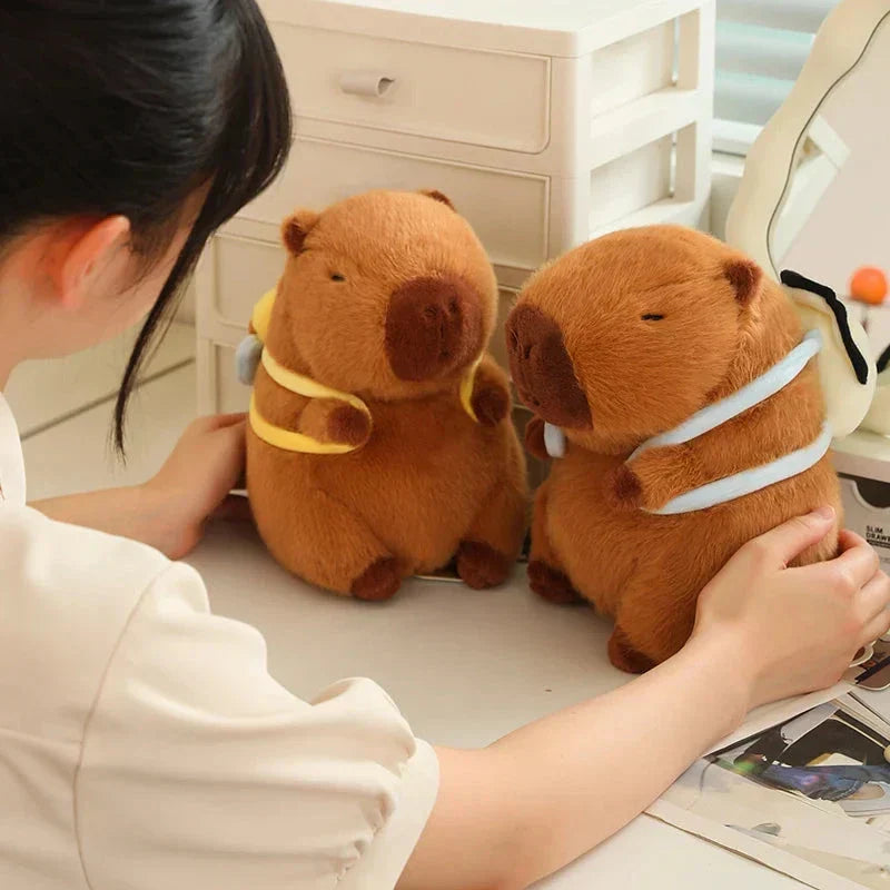 Brehn | Kawaii Capybara with Backpack Plush Collection