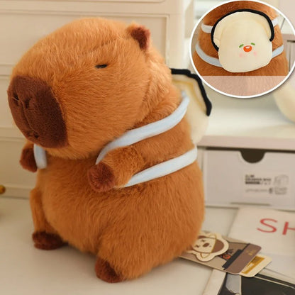 Brehn | Kawaii Capybara with Backpack Plush Collection