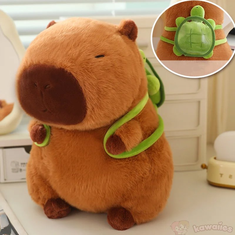 Brehn | Kawaii Capybara with Backpack Plush Collection