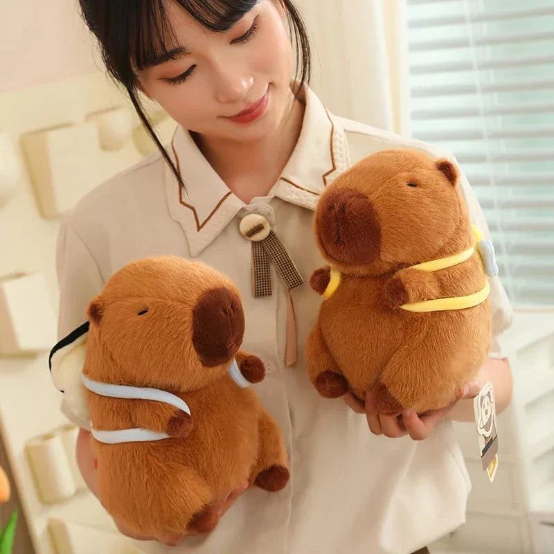 Brehn | Kawaii Capybara with Backpack Plush Collection