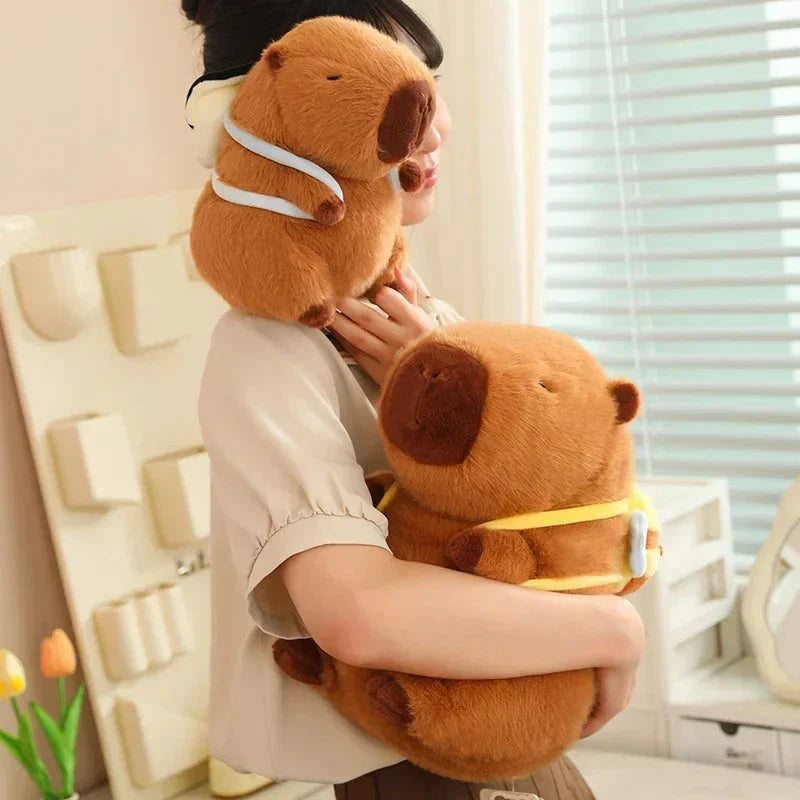 Brehn | Kawaii Capybara with Backpack Plush Collection