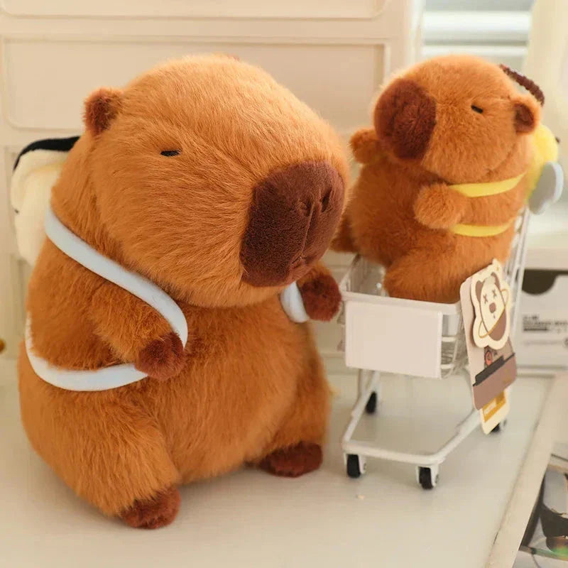 Brehn | Kawaii Capybara with Backpack Plush Collection