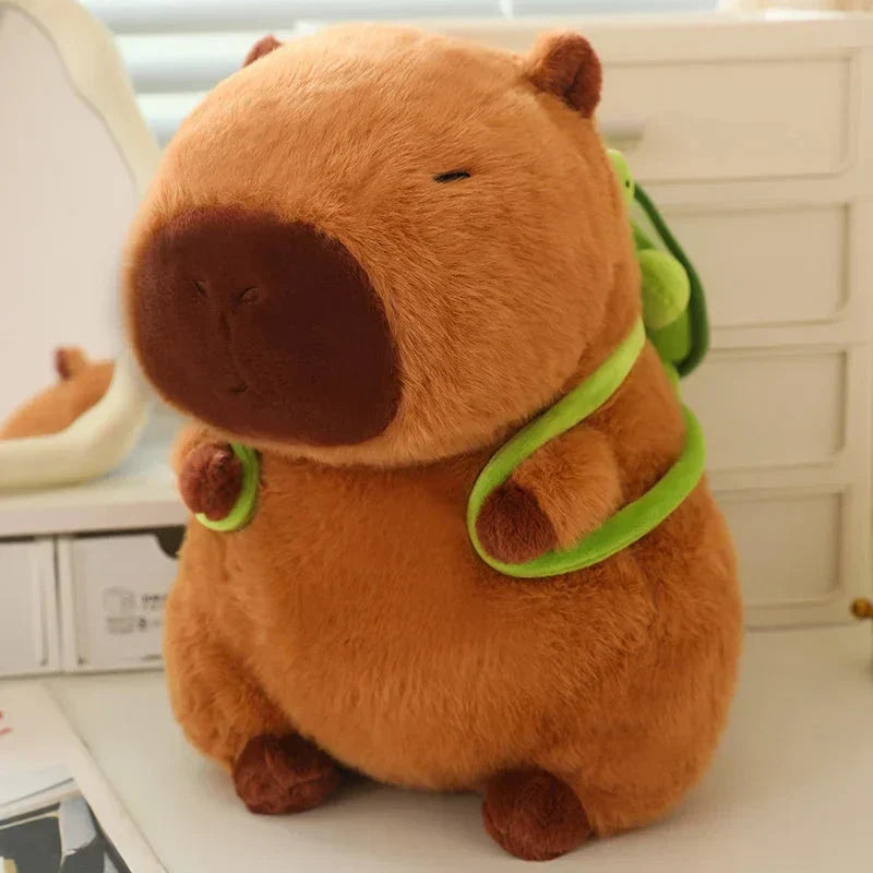 Brehn | Kawaii Capybara with Backpack Plush Collection