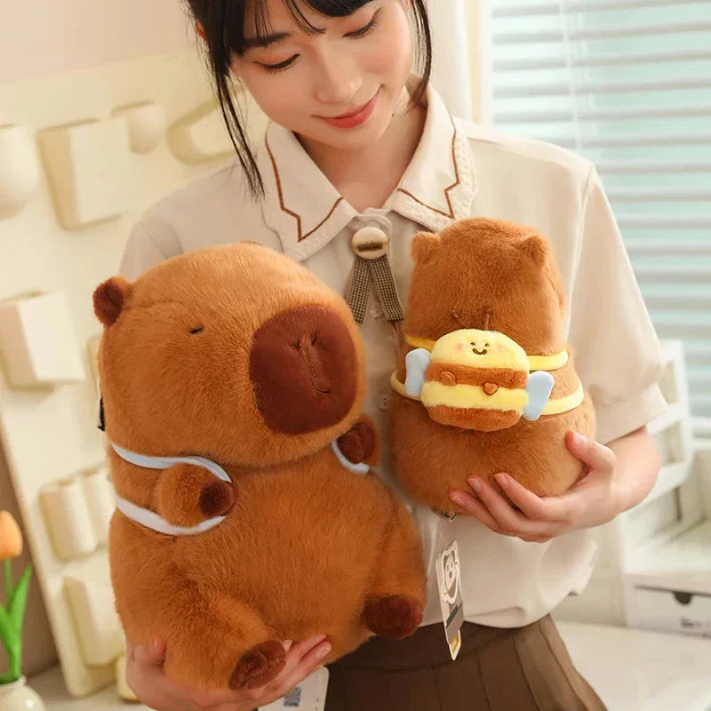 Brehn | Kawaii Capybara with Backpack Plush Collection