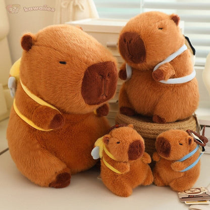 Brehn | Kawaii Capybara with Backpack Plush Collection