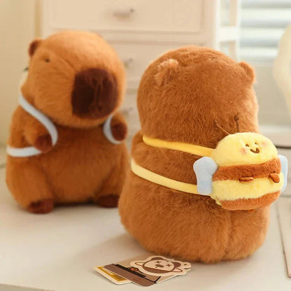 Brehn | Kawaii Capybara with Backpack Plush Collection