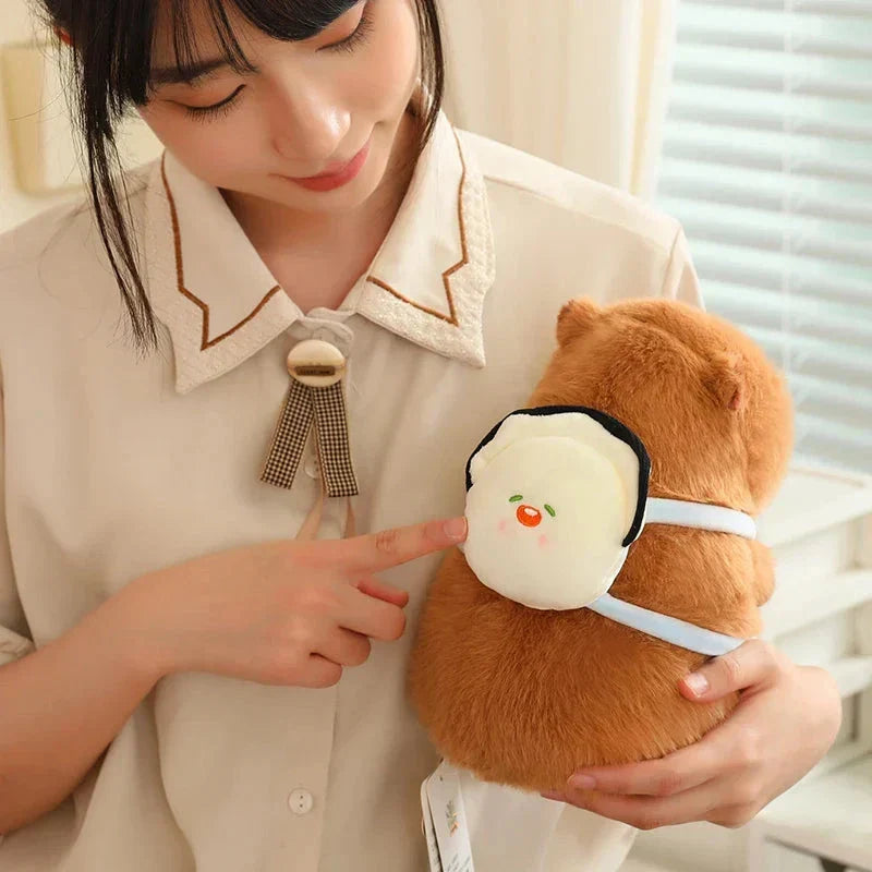 Brehn | Kawaii Capybara with Backpack Plush Collection