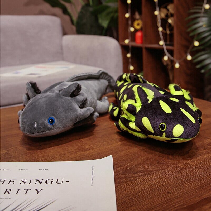 BowLift | Kawaii Colorful Likelike Axolotl Plushie Family
