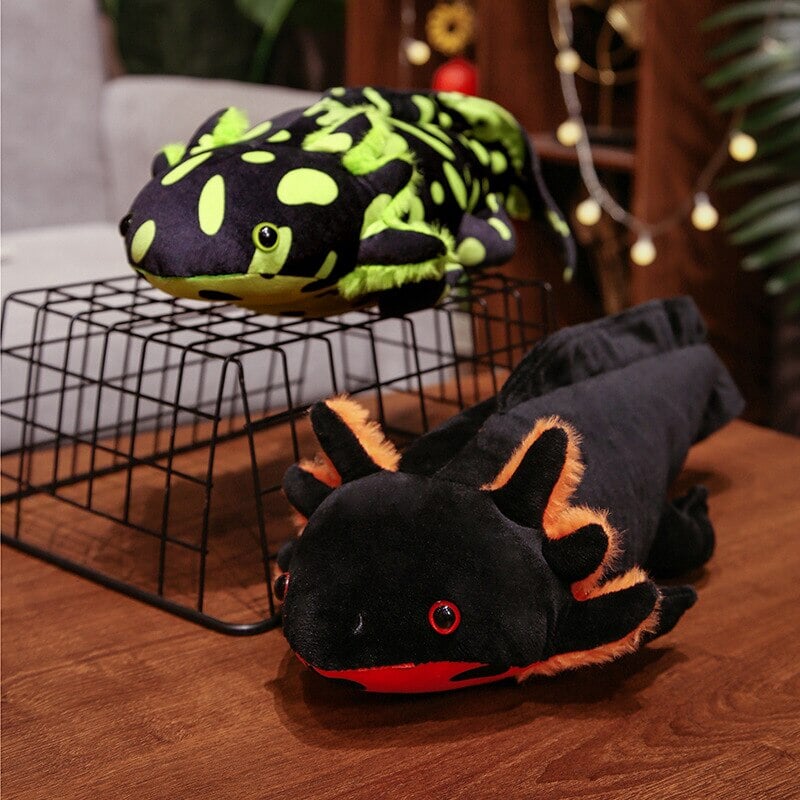 BowLift | Kawaii Colorful Likelike Axolotl Plushie Family