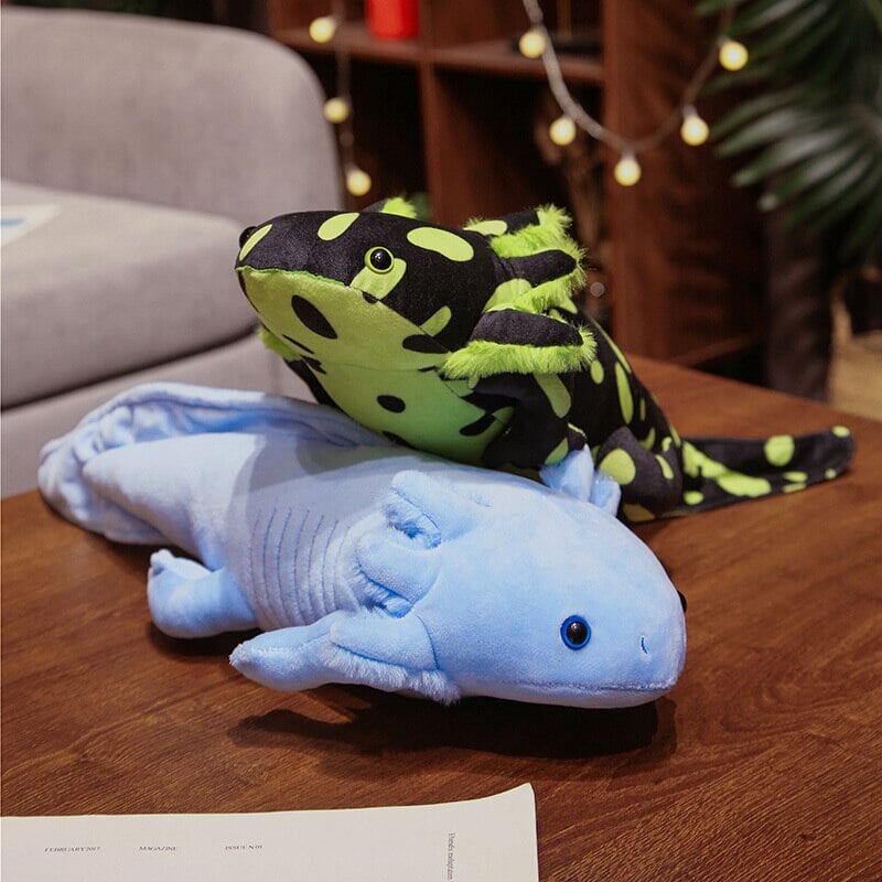 BowLift | Kawaii Colorful Likelike Axolotl Plushie Family