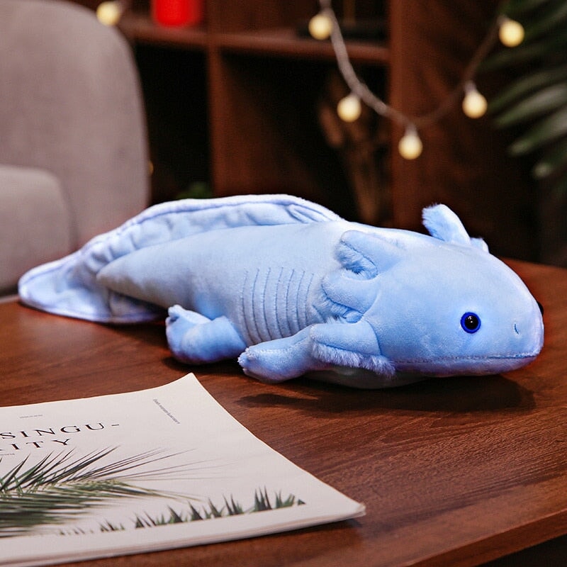 BowLift | Kawaii Colorful Likelike Axolotl Plushie Family