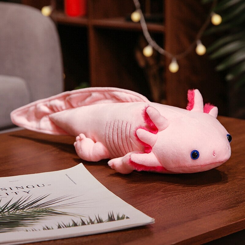 BowLift | Kawaii Colorful Likelike Axolotl Plushie Family