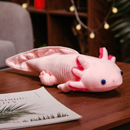 BowLift | Kawaii Colorful Likelike Axolotl Plushie Family