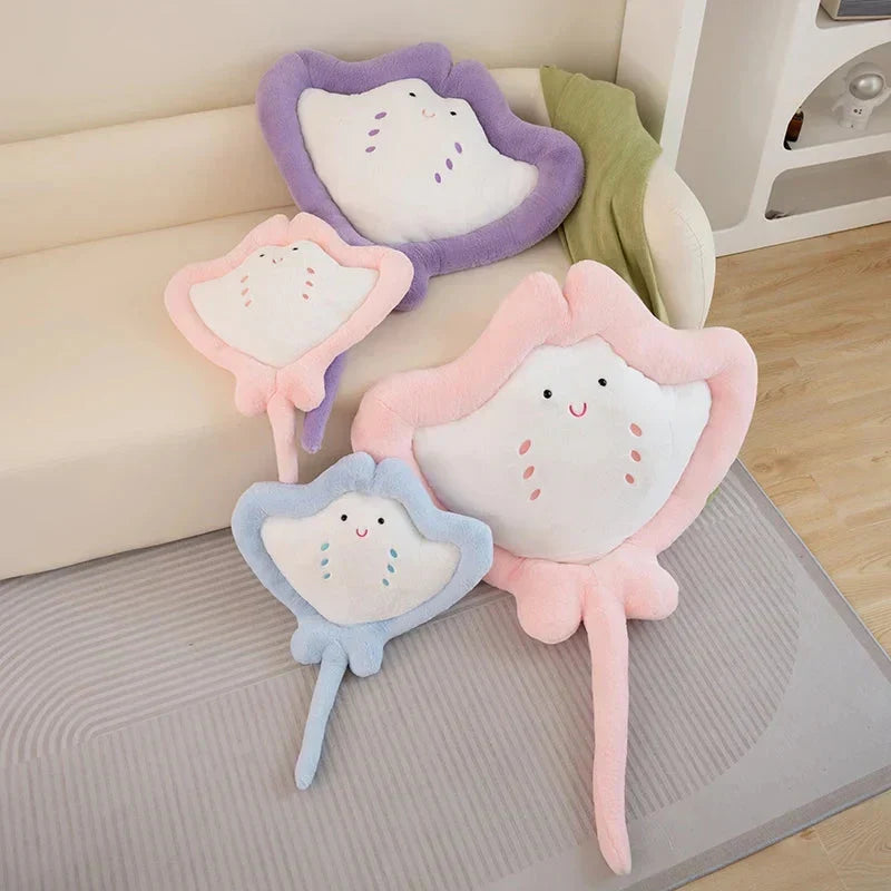 BowLift | Kawaii Pastel Fluffy Stingray Plushies