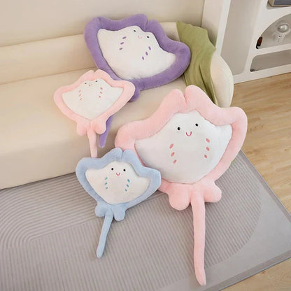 BowLift | Kawaii Pastel Fluffy Stingray Plushies