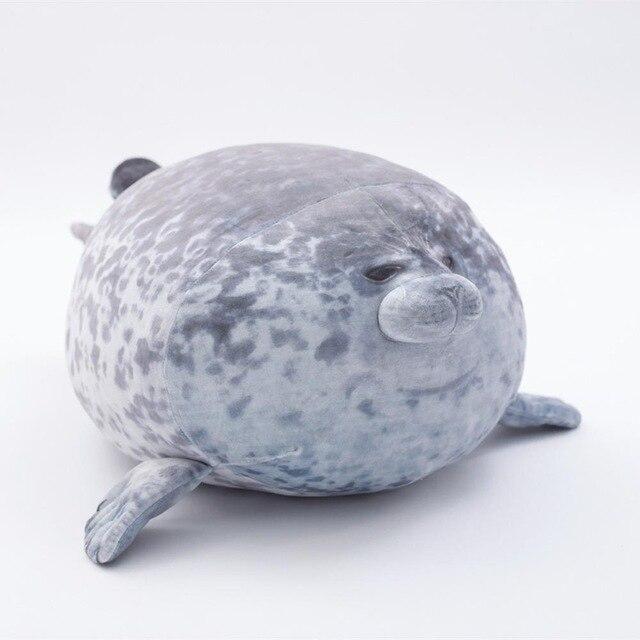 Skanto | Sleeping Seal Plush Pillow | Soft Stuffed Animal