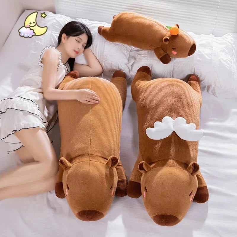 BowLift | Long Kawaii Angel Capybara Plushies