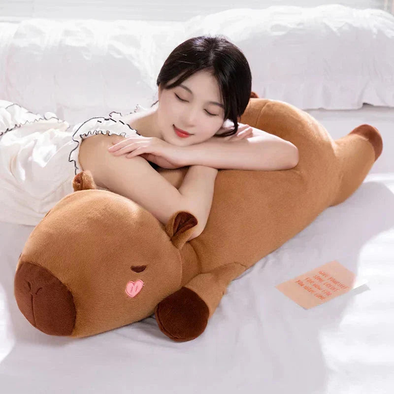 BowLift | Long Kawaii Angel Capybara Plushies