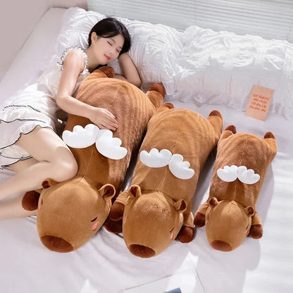 BowLift | Long Kawaii Angel Capybara Plushies