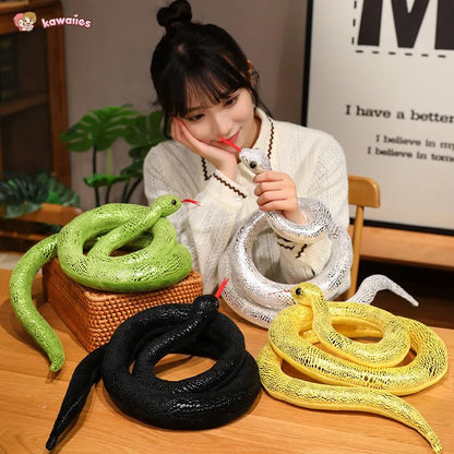BowLift | Long Shiny Snake Plushies