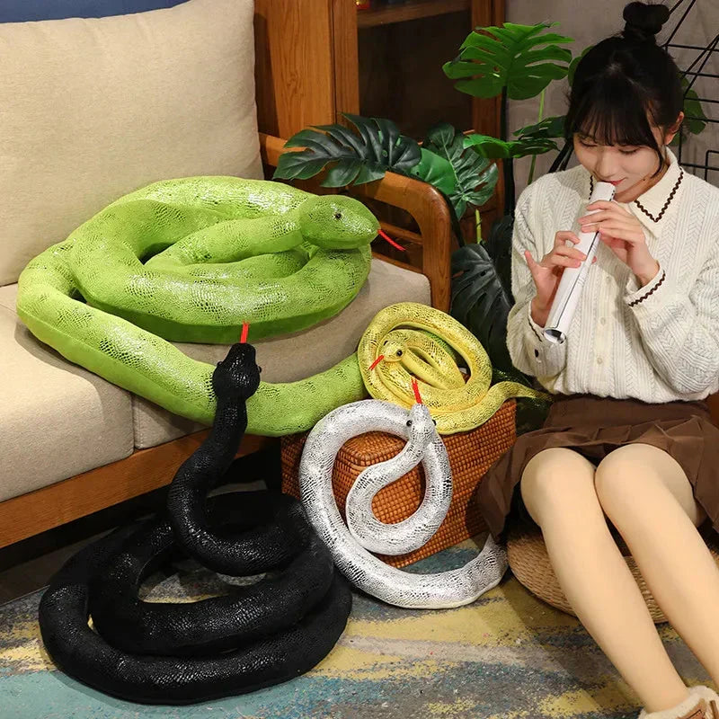 BowLift | Long Shiny Snake Plushies