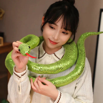 BowLift | Long Shiny Snake Plushies